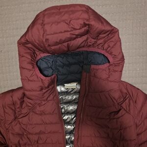 Columbia Womens Omni Heat Hooded Puffer Jacket - Magenta